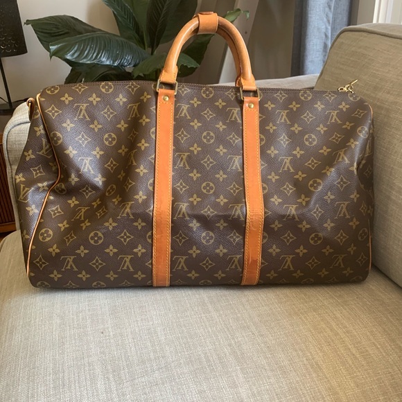 ❤️SOLD❤️LOUIS VUITTON Keepall Bandoulière 50 - Picture 3 of 8